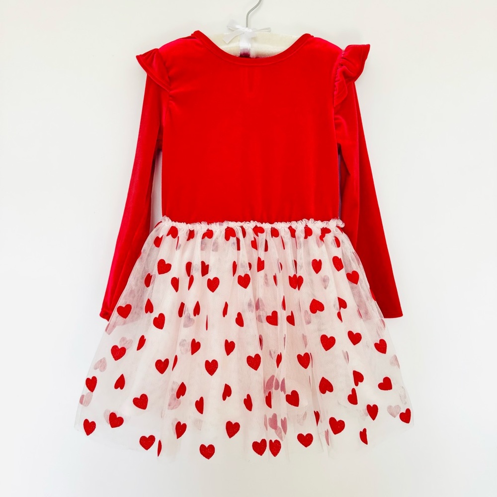 btween Valentines Day Red/white Dress Size 6 girls